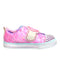 A Multicolour Sneakers from Skechers in size 4T for girl. (Front View)