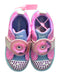 A Multicolour Sneakers from Skechers in size 4T for girl. (Back View)