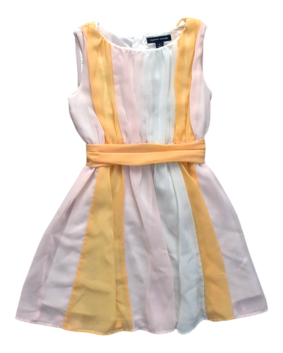 A Multicolour Sleeveless Dresses from Tommy Hilfiger in size 6T for girl. (Front View)