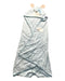 A Blue Towels from ClevaMama in size 4T for neutral. (Front View)