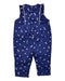 A Navy Long Overalls from Sergent Major in size 6-12M for girl. (Back View)