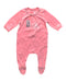 A Pink Onesies from Boss in size 0-3M for neutral. (Front View)