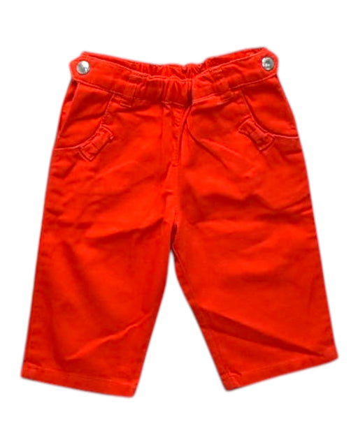 A Red Casual Pants from Petit Bateau in size 0-3M for neutral. (Front View)