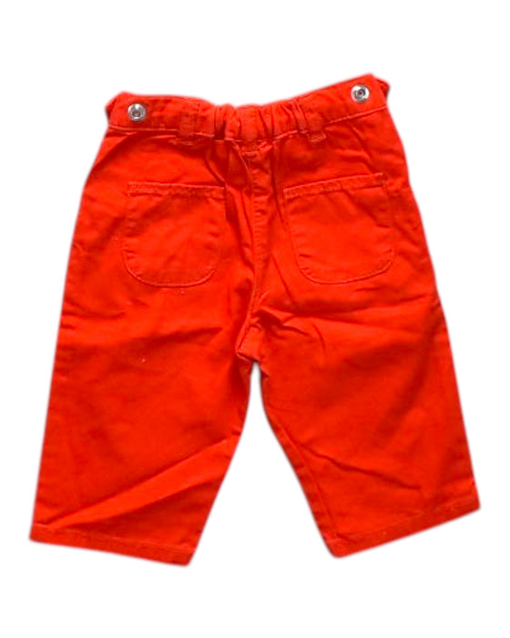 A Red Casual Pants from Petit Bateau in size 0-3M for neutral. (Back View)