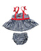 A Navy Dress Sets from Hanna Andersson in size 0-3M for girl. (Front View)