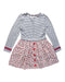 A Multicolour Long Sleeve Dresses from Baby Boden in size 9Y for girl. (Front View)