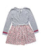 A Multicolour Long Sleeve Dresses from Baby Boden in size 9Y for girl. (Back View)