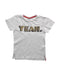 A White Short Sleeve T Shirts from Mothercare in size 4T for boy. (Front View)