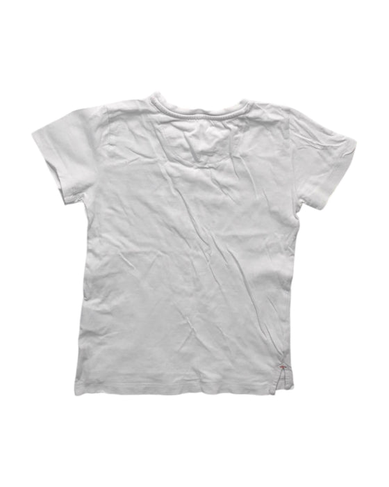 A White Short Sleeve T Shirts from Mothercare in size 4T for boy. (Back View)