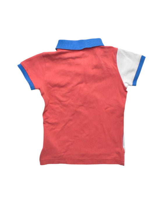 A Multicolour Short Sleeve Polos from Sacoor in size 2T for girl. (Back View)