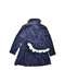 A Navy Coats from Jessie and James in size 8Y for girl. (Back View)