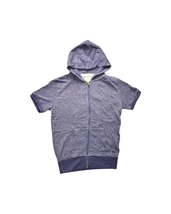 A Blue Hooded Sweatshirts from FITH in size 12Y for neutral. (Front View)