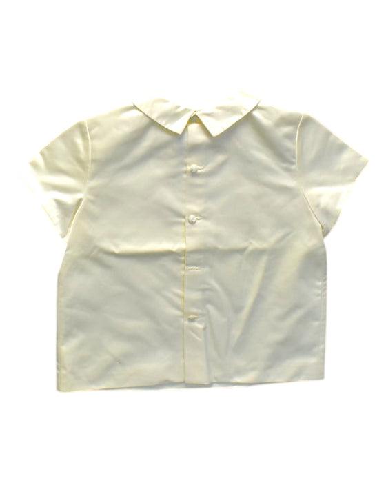 A Ivory Short Sleeve Tops from Bonpoint in size 10Y for girl. (Back View)