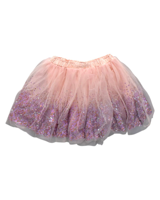 A Pink Tulle Skirts from Seed in size 9Y for girl. (Front View)