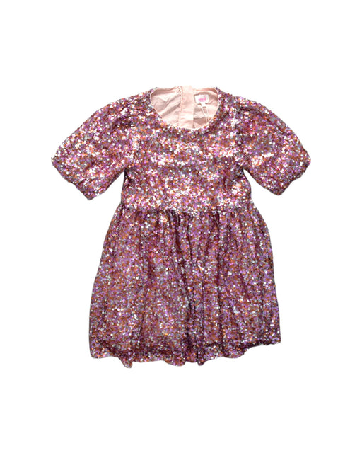 A Multicolour Short Sleeve Dresses from Seed in size 9Y for girl. (Front View)