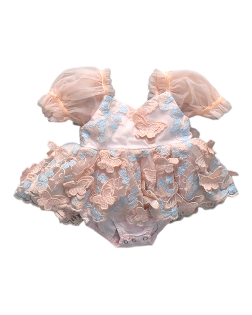 A Multicolour Short Sleeve Rompers from Arabella and Rose in size 3-6M for girl. (Front View)