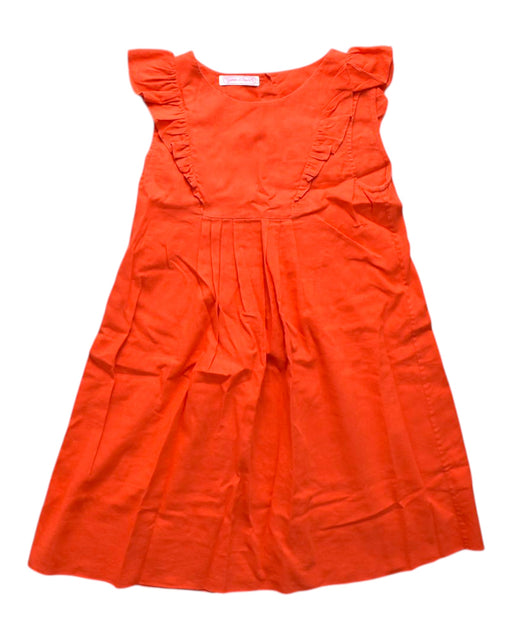 A Orange Sleeveless Dresses from Yasmeen et Alex in size 10Y for girl. (Front View)