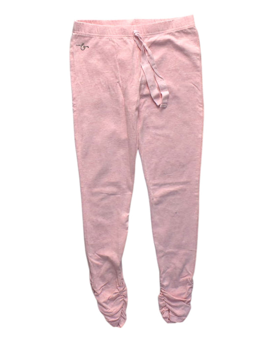 A Pink Sweatpants from Chickeeduck in size 12Y for girl. (Front View)