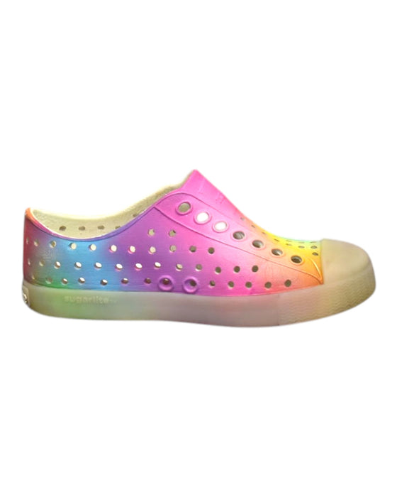 A Multicolour Sneakers from Native Shoes in size 3T for neutral. (Front View)