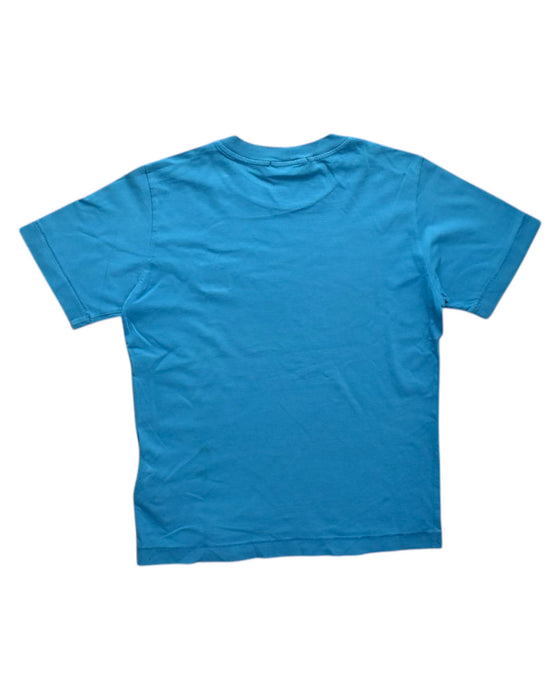 A Blue Short Sleeve T Shirts from Stone Island in size 10Y for boy. (Back View)
