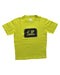 A Yellow Short Sleeve T Shirts from C.P Company in size 13Y for neutral. (Front View)