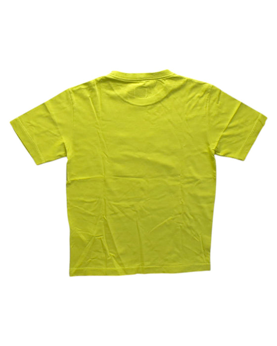 A Yellow Short Sleeve T Shirts from C.P Company in size 13Y for neutral. (Back View)