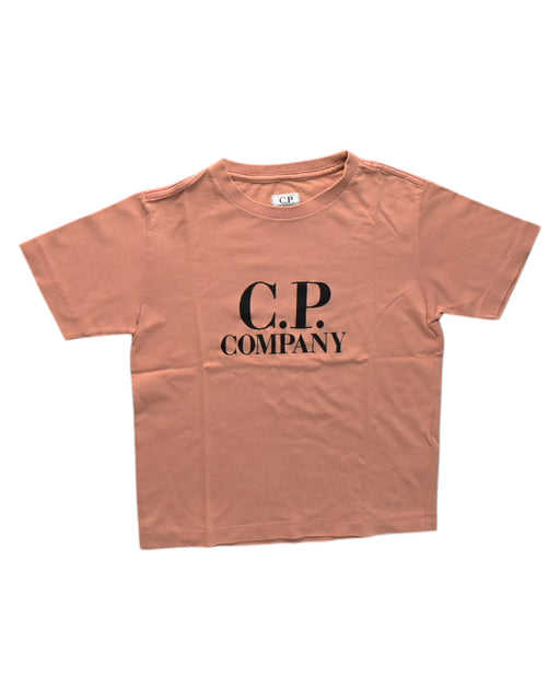 A Peach Short Sleeve T Shirts from C.P Company in size 13Y for neutral. (Front View)