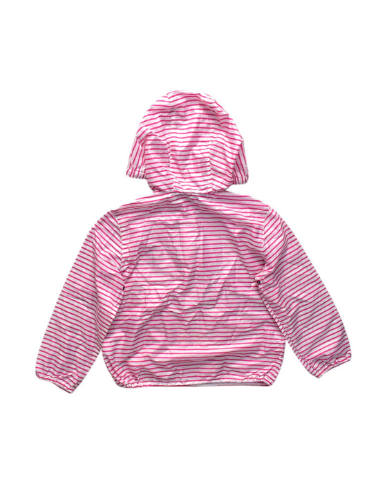 A Pink Rain Jackets from Polo Ralph Lauren in size 5T for neutral. (Back View)