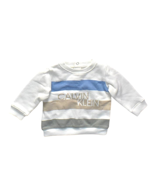 A Multicolour Sweatshirts from Calvin Klein in size 3-6M for neutral. (Front View)
