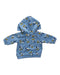 A Blue Hooded Sweatshirts from Retykle in size 0-3M for neutral. (Back View)