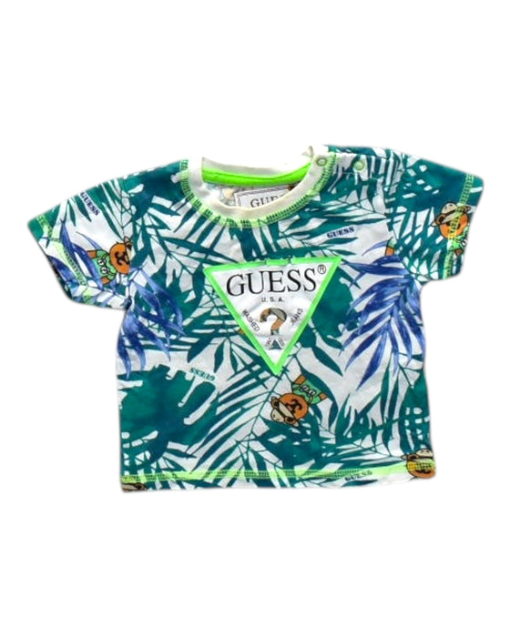 A Multicolour Short Sleeve T Shirts from Guess in size 3-6M for neutral. (Front View)