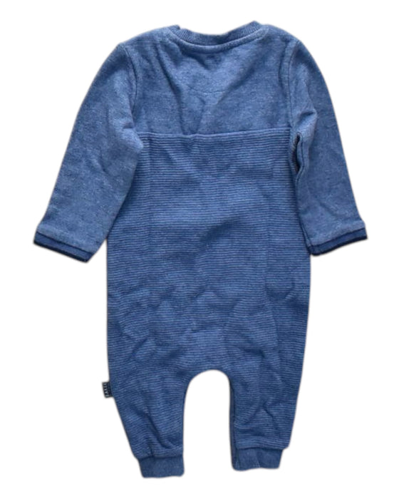 A Blue Long Sleeve Rompers from Baker by Ted Baker in size 0-3M for neutral. (Back View)