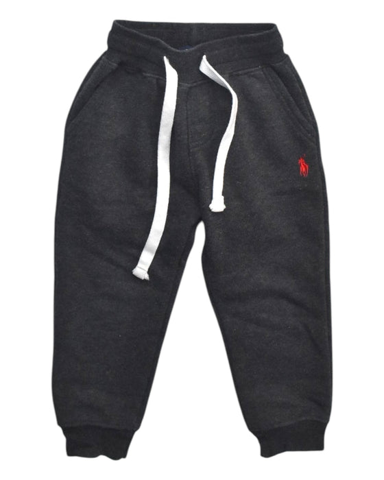 A Black Sweatpants from Polo Ralph Lauren in size 2T for boy. (Front View)