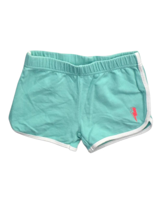 A Teal Shorts from Scamp & Dude in size 5T for girl. (Front View)