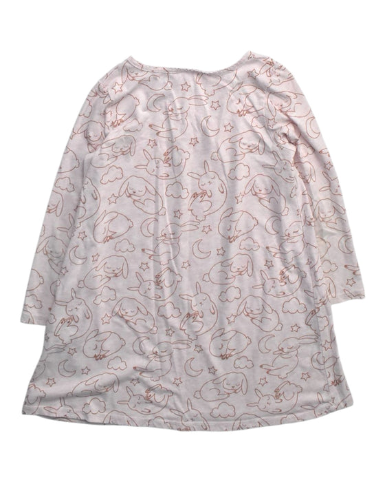 A White Nightgowns from Seed in size 5T for girl. (Back View)