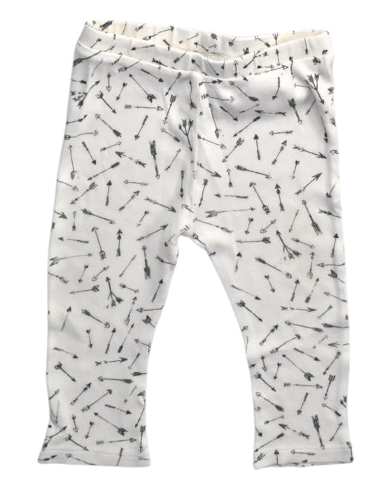 A White Leggings from Hunter + Boo in size 6-12M for girl. (Front View)