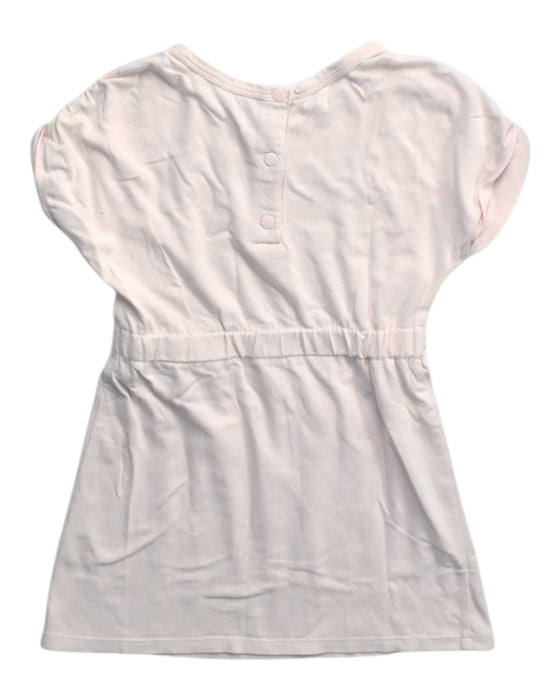 A Pink Short Sleeve Dresses from Kenzo in size 3T for girl. (Back View)