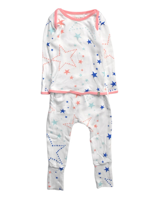 A Multicolour Pyjama Sets from Oeteo in size 6-12M for girl. (Front View)