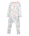 A Multicolour Pyjama Sets from Oeteo in size 6-12M for girl. (Back View)