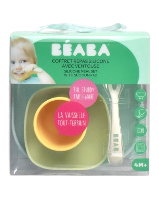 A Multicolour Utensils & Containers from Beaba in size 3-6M for neutral. (Front View)