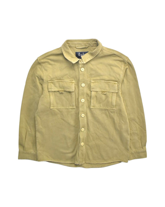 A Beige Long Sleeve Shirts from Il Gufo in size 10Y for boy. (Front View)