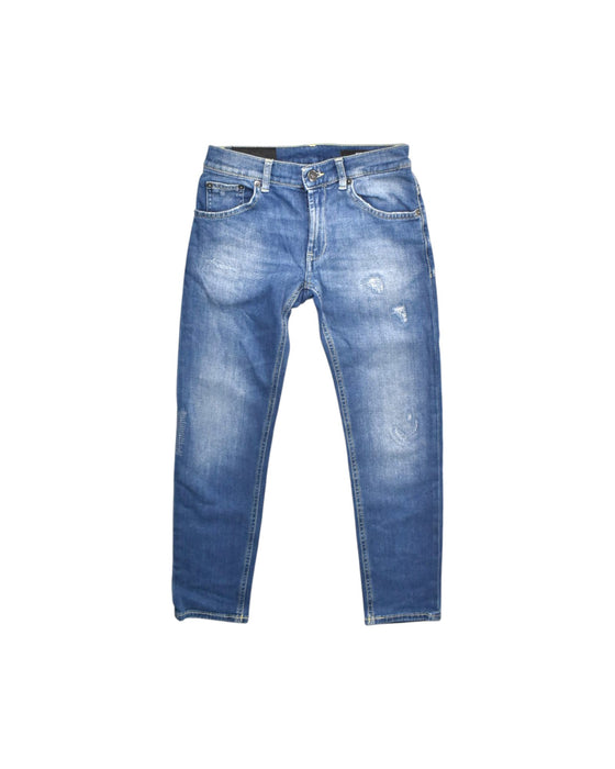 A Blue Jeans from Dondup in size 10Y for boy. (Front View)