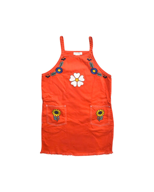 A Orange Overall Dresses from Stella McCartney in size 10Y for girl. (Front View)