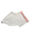 A White Mid Skirts from Owa Yurika in size 6T for girl. (Back View)