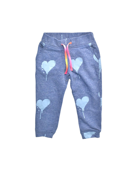 A Blue Sweatpants from Appaman in size 2T for girl. (Front View)