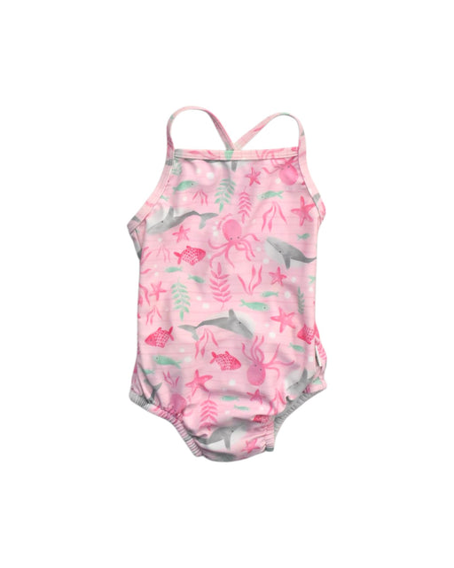 A Multicolour Swimsuits from Green Sprouts in size 3-6M for girl. (Front View)