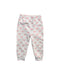 A Pink Sweatpants from Classic Whimsy in size 6-12M for girl. (Front View)