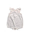 A White Sleeveless Rompers from Ralph Lauren in size 3-6M for girl. (Front View)