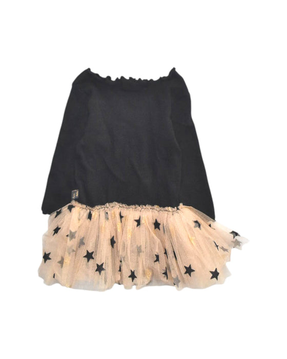 A Black Long Sleeve Dresses from Petite Hailey in size 6-12M for girl. (Back View)
