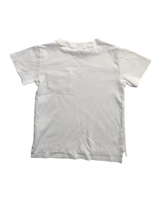 A White Short Sleeve T Shirts from The Beaufort Bonnet Company in size 6T for boy. (Back View)